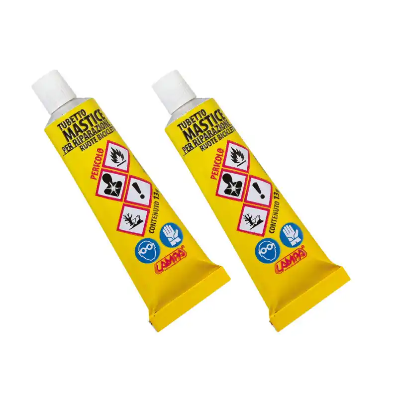 Ultimissimo Modello TUBETTI DI MASTICE PER RIPARAZIONE RUOTE, 2 PZ - 13 G