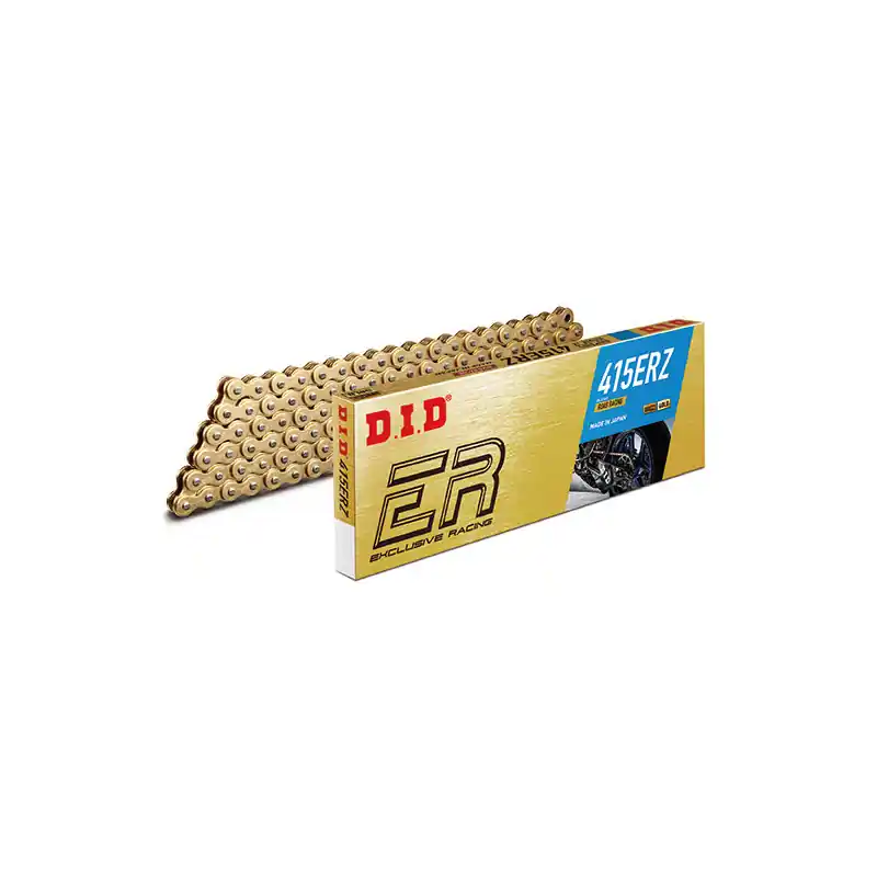 Saldi CATENA DID 415ERZ (Gold & Gold) - Lunghezza: 128 maglie con giunto a clip (RJ)