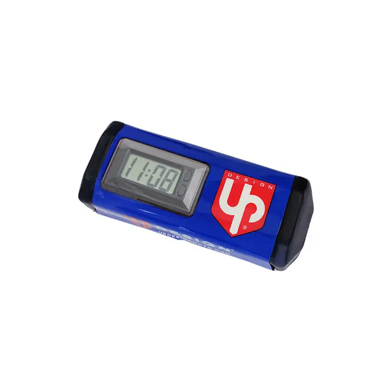 Prezzo Di Fabbrica PARACOLPI MANUBRIO CON OROLOGIO UP DESIGN BLU