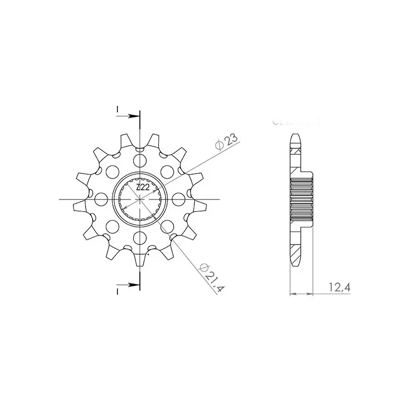 PIGNONE P520 - Z14 (DIS.00510) Solo Oggi