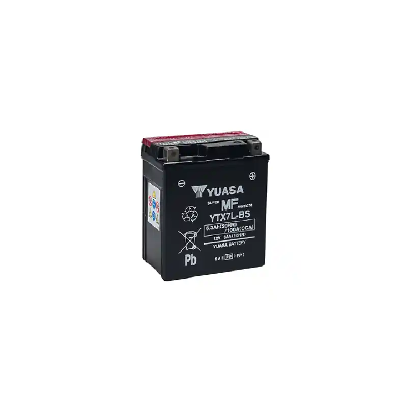 BATTERIA YUASA YTX7L-BS (SIGIL Ultimissimo Modello