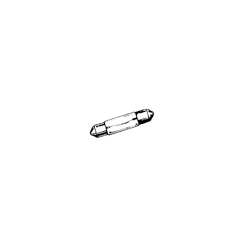 LAMPADA HERT SILURO 6V-0,6W (6x31) (C10) Di Tendenza