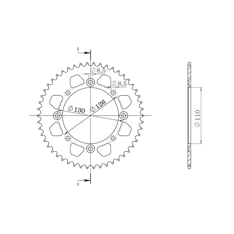 Prezzo Di Fabbrica CORONA IN ACCIAIO P420 - Z47 (DIS.00009)