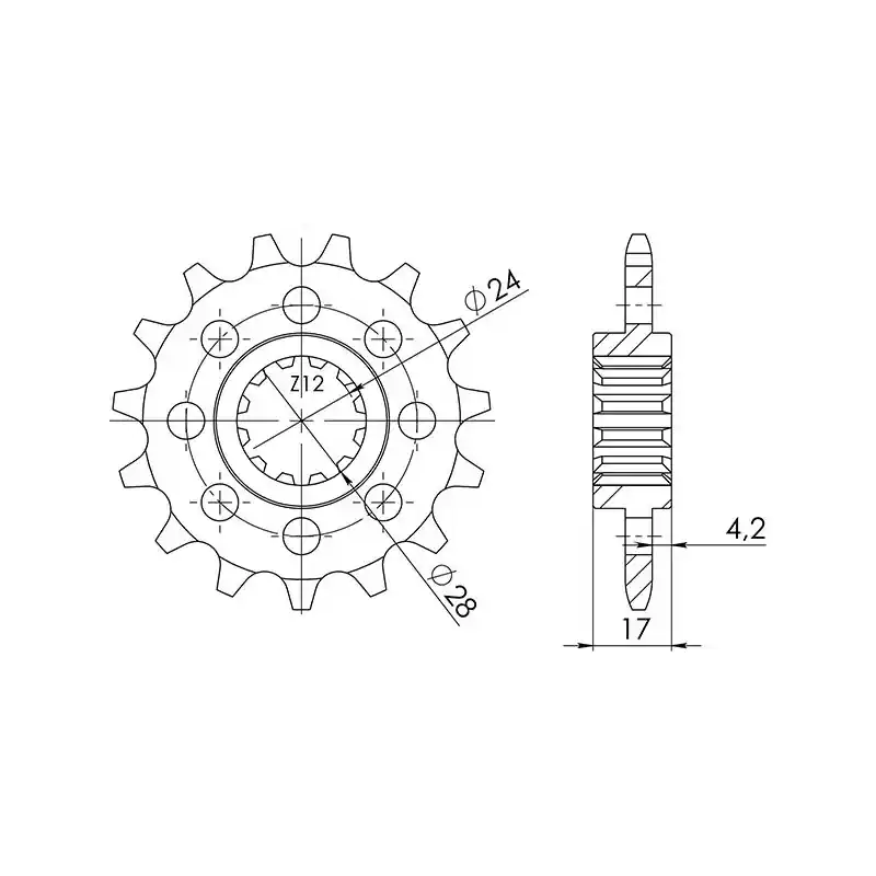 PIGNONE P520 - Z15 (DIS.20511) Affare
