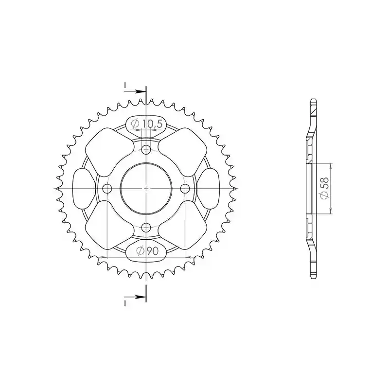 CORONA IN ACCIAIO P428 - Z50 (DIS.10216) Compra Oggi Stesso