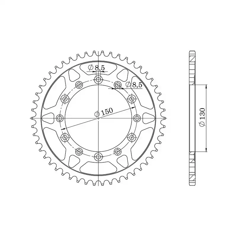 Scelto Dai Clienti CORONA IN ACCIAIO P520 - Z40 (DIS.10304)