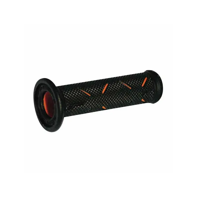 Spedizione Espresso MANOPOLE STRADA FORATE PROGRIP 717 DUAL DENSITY (COLORE:ARANCIO) Rif.Progrip: PA0717OEAC02