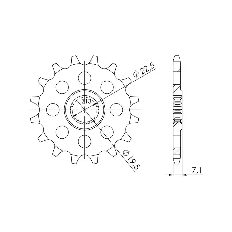 PIGNONE P520 - Z16 (DIS.22401) Offerta Speciale