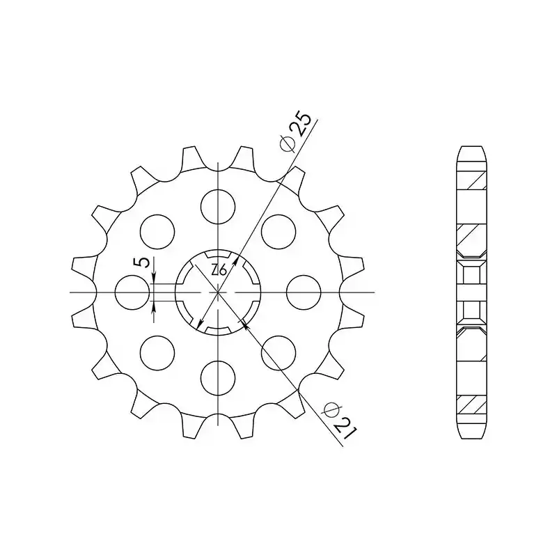 PIGNONE P530 - Z15 (DIS.30301) Affare