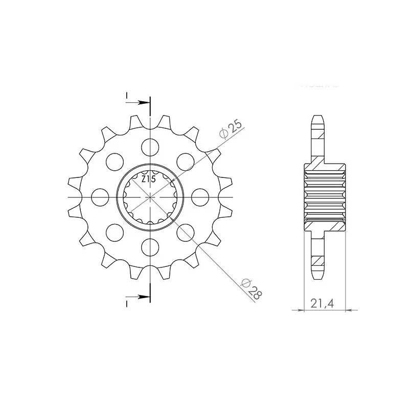 PIGNONE P525 - Z16 (DIS.37600) Non Perdere