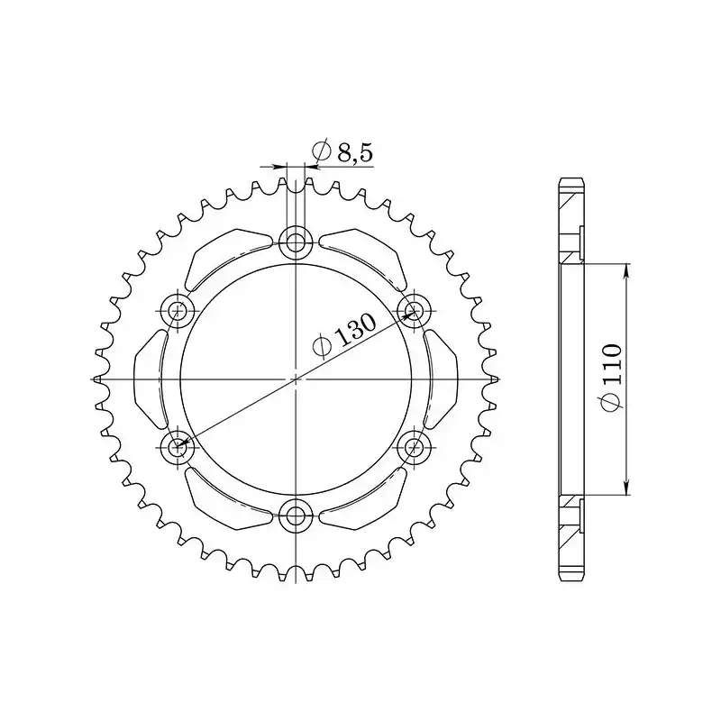 Soddisfatti O Rimborsati CORONA IN ACCIAIO P428 - Z46 (DIS.12216)