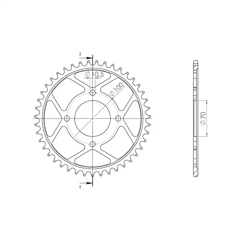 Miglior Prezzo CORONA IN ACCIAIO P530 - Z41 (DIS.12302)