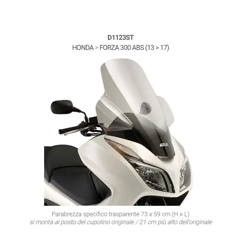 SPOILER HONDA FORZA 300ABS '13 Compra Adesso