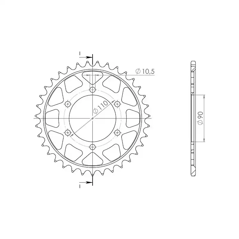 Non Perdere CORONA IN ACCIAIO P630 - Z35 (DIS.12800)
