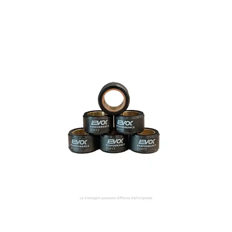Solo Oggi KIT RULLI EVOK IRON DRIVE 20X12MM 10,5GR