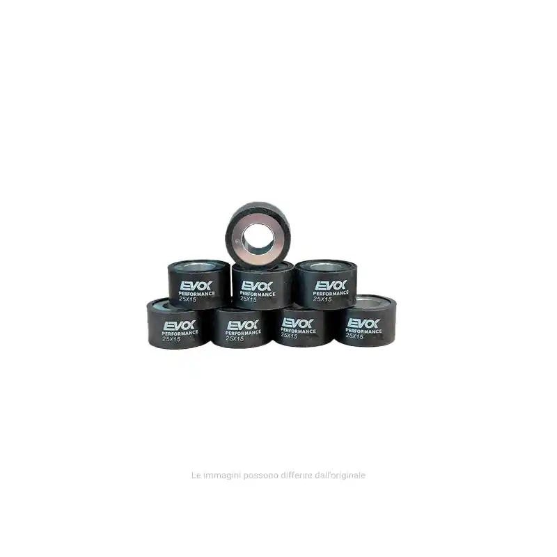 Promozione Esclusiva KIT RULLI EVOK IRON DRIVE 25X15MM 14GR