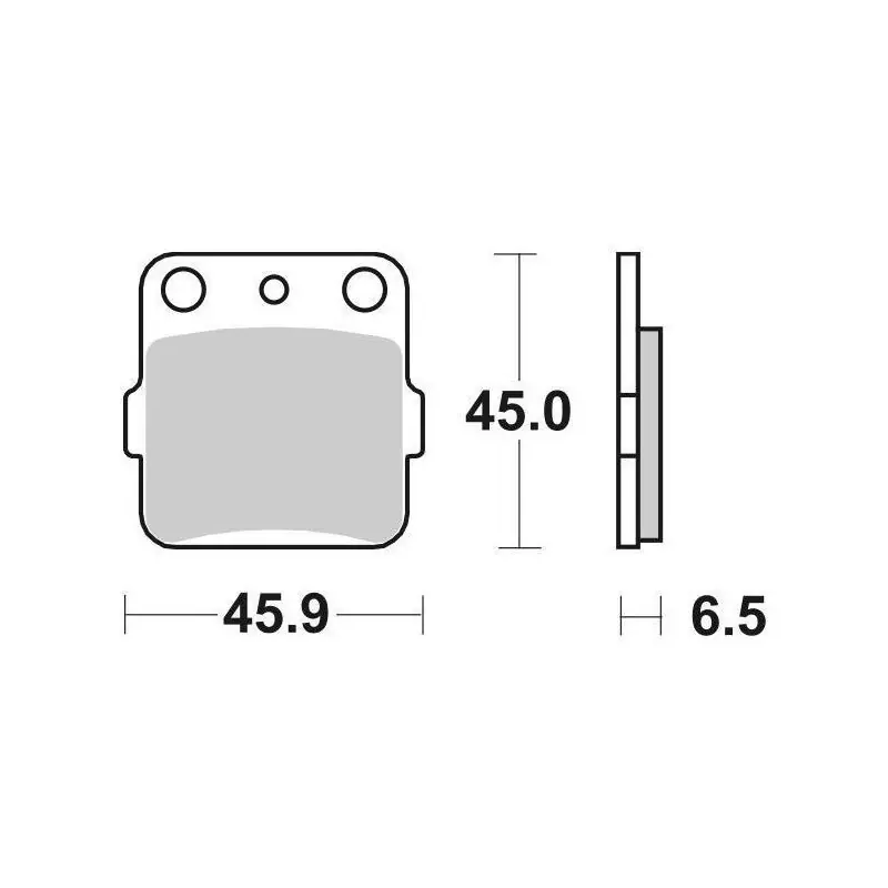 PASTIGLIE FRENO SBS 584HF Nuova Collezione