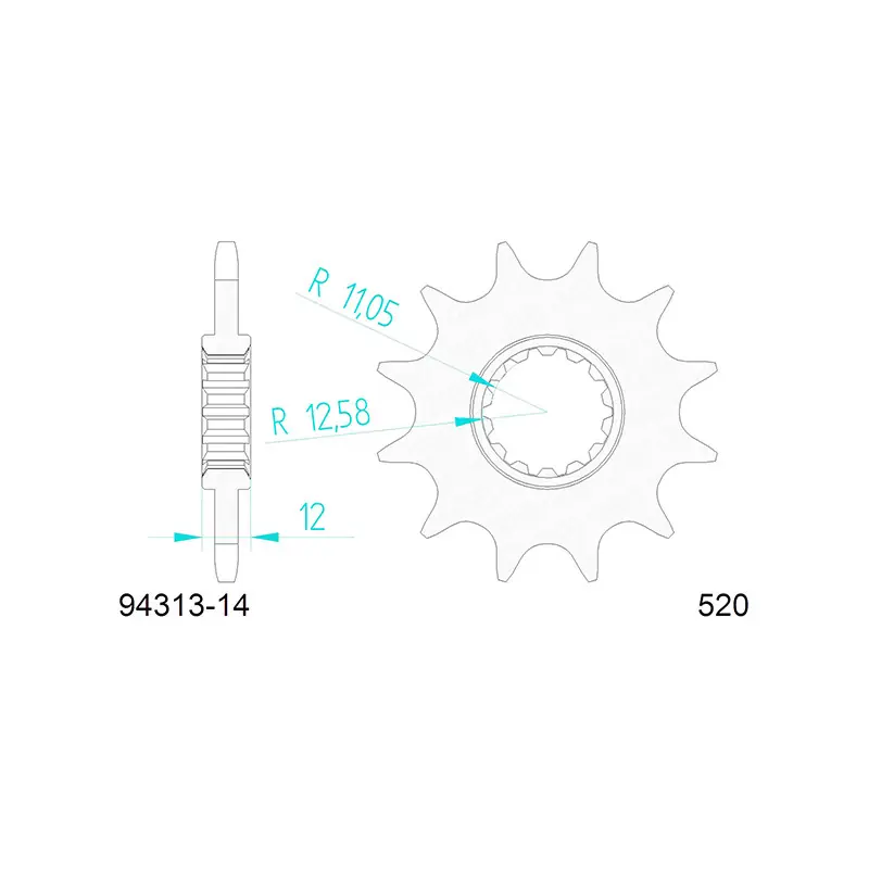 Ultima Occasione Pignone afam in acciaio p520 - z14 (dis.94313)