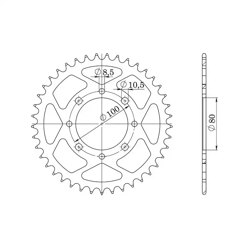 CORONA IN ACCIAIO P520 - Z41 (DIS.14312) Affare