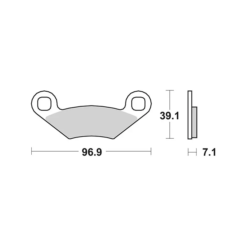 Prezzo Conveniente PASTIGLIE FRENO SBS 642PSI