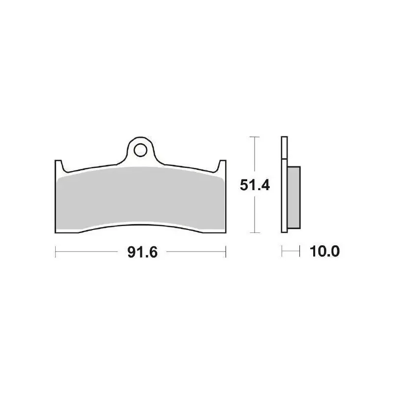 Sconto PASTIGLIE FRENO ANTERIORE RACING SBS 729DC