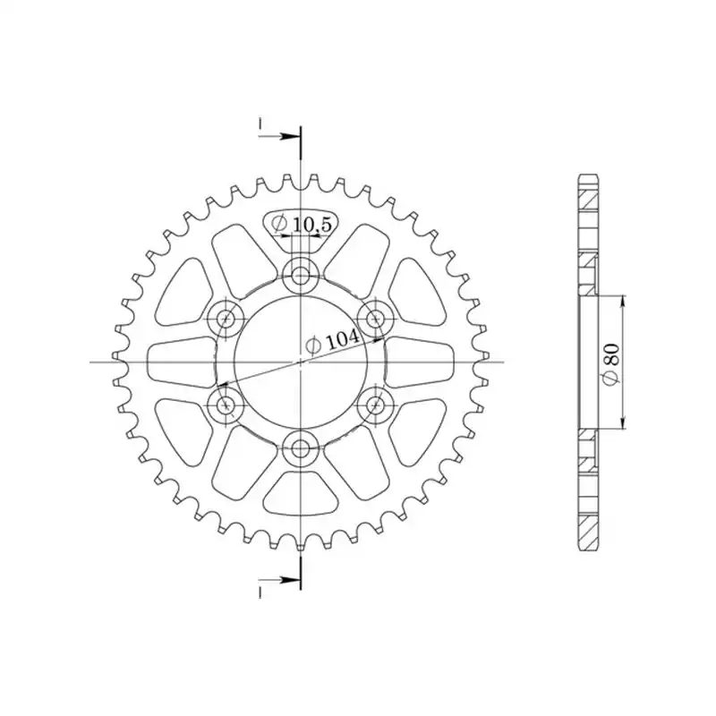 Acquista Ora CORONA IN ALLUMINIO P525 - Z43 (DIS.17610)