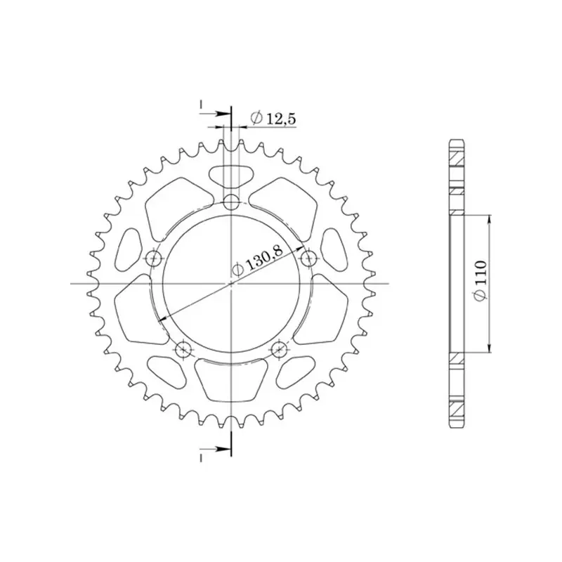 Scelto Dai Clienti CORONA IN ALLUMINIO P525 - Z46 (DIS.36700)
