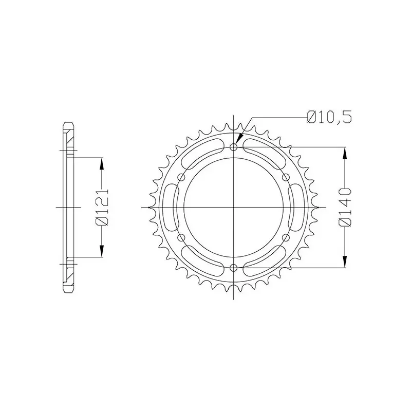 Miglior Prezzo CORONA IN ACCIAIO P530 - Z40 (DIS.44800)