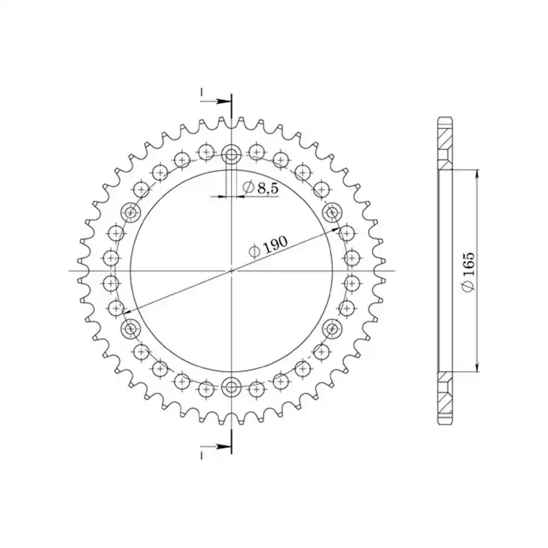 Miglior Prezzo CORONA IN ALLUMINIO P520 - Z50 (DIS.72303)