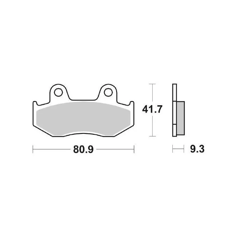 Occasione PASTIGLIE FRENO SBS 125CT
