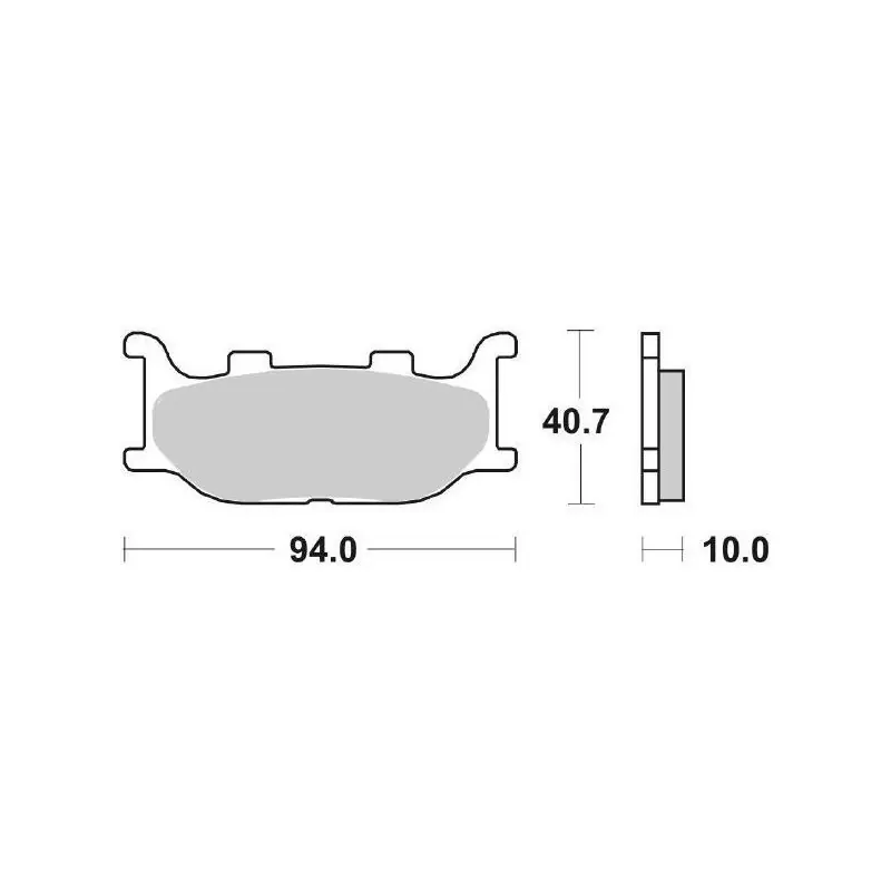 Offerta Lampo PASTIGLIE FRENO SBS 128HF