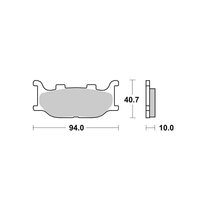 PASTIGLIE FRENO SBS 128HM Nuova Collezione