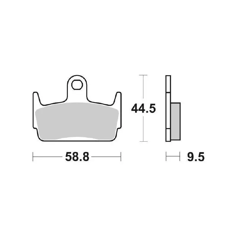 PASTIGLIE FRENO SBS 129HF Ultima Occasione