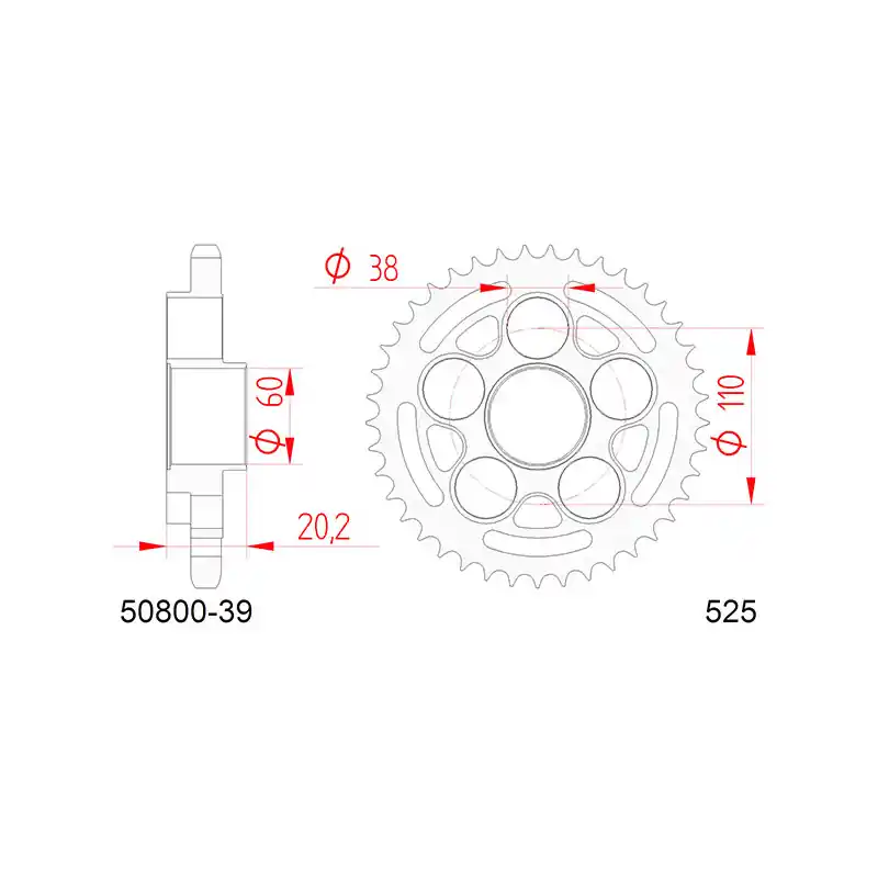 Offerta Del Giorno Corona afam in acciaio p525 - z39 (dis.50610)