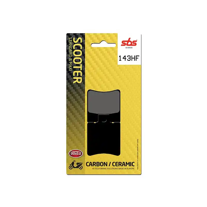 Più Venduto PASTIGLIE FRENO SBS 143HF