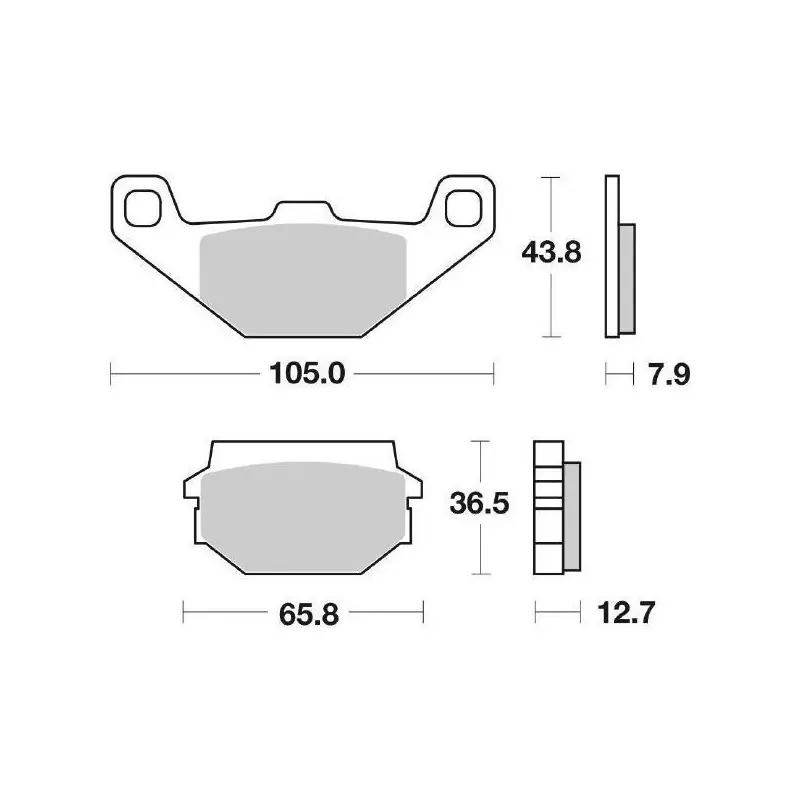 PASTIGLIE FRENO SBS 150HF Consegna Rapida