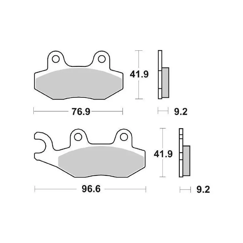 PASTIGLIE FRENO SBS 163HF Consegna Rapida
