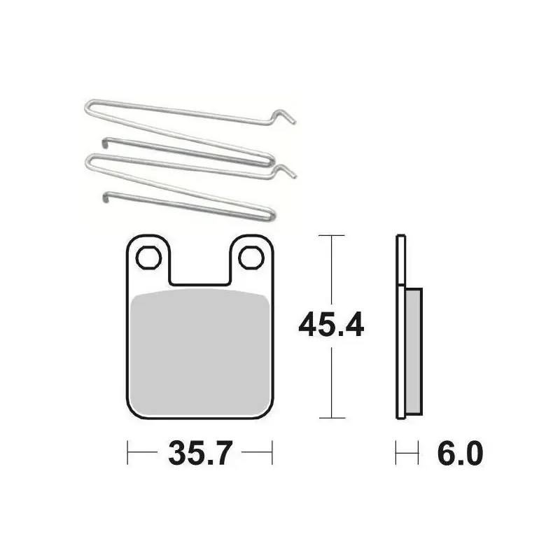 Ordina Subito PASTIGLIE FRENO SBS 188HF