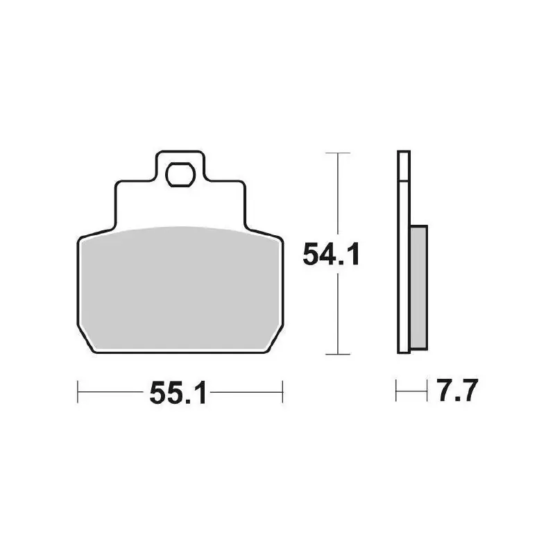 Must-Have PASTIGLIE FRENO SBS 191CT