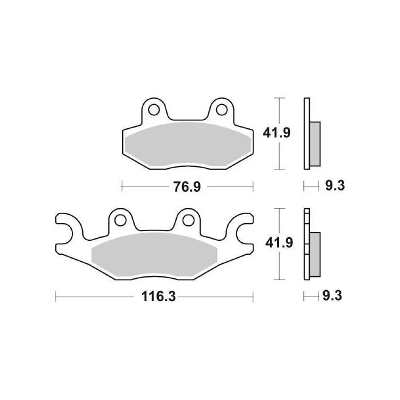 PASTIGLIE FRENO SBS 210MS Compra Adesso