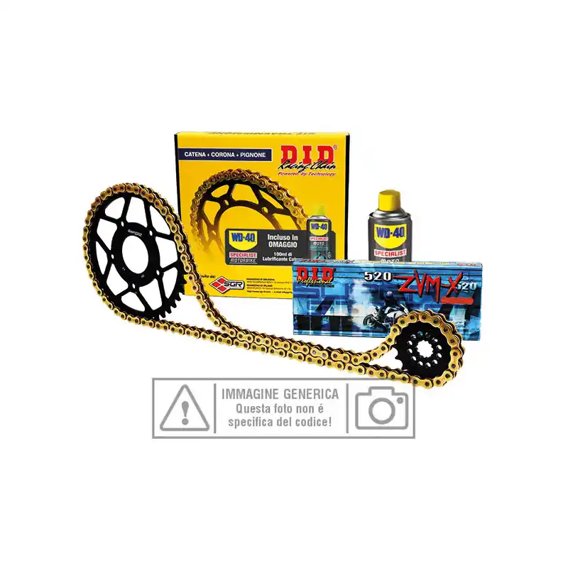 KIT TRASMISSIONE S-AC 17-39-112 DID520VX3 (G&B) R HONDA 750 NCX DCT Ordina Subito