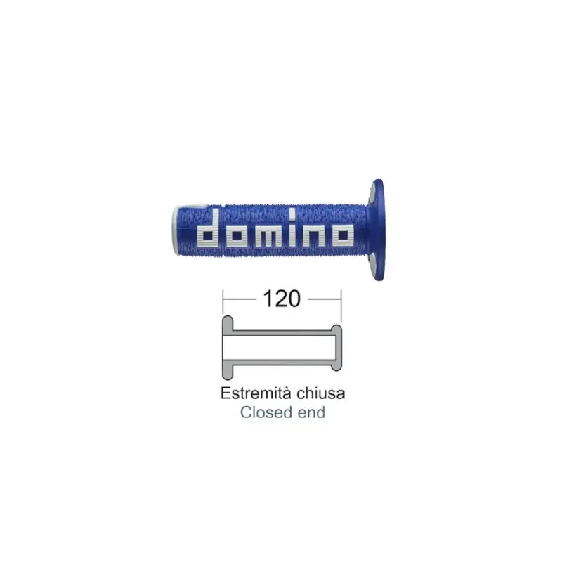 Miglior Prezzo MANOPOLE DOMINO OFF-ROAD BLU/BIANCO
