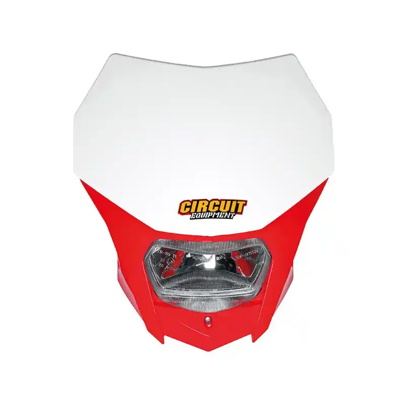 PORTAFARO BAGUS WHITE/RED HONDA LED (Rif.CIRCUIT: HL022-2A2) Rif.CIRCUIT: HL022-2A2 Offerta Limitata