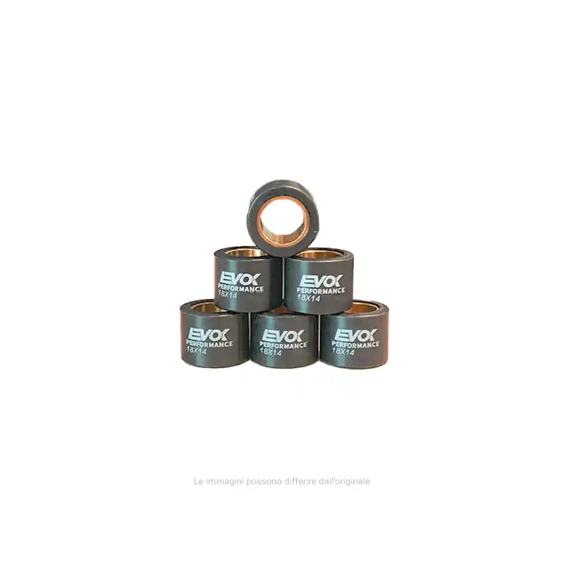 KIT RULLI EVOK IRON DRIVE 18X14MM 13,5GR Occasione