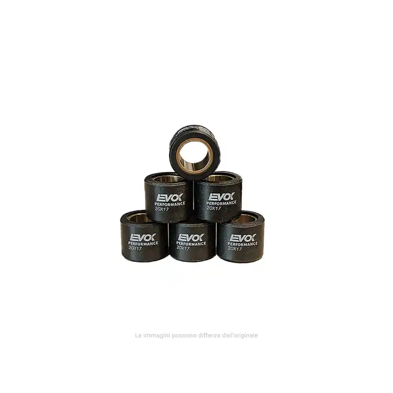KIT RULLI EVOK IRON DRIVE 20X17MM 8GR Spedito Oggi
