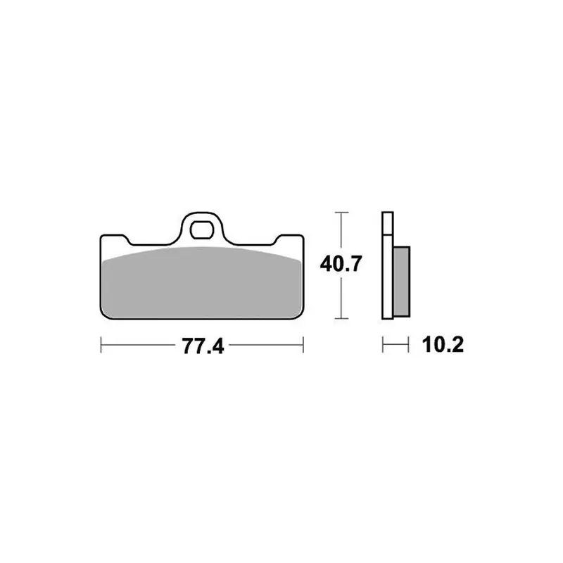 PASTIGLIE FRENO ANTERIORE RACING SBS 711DS-2 Affare