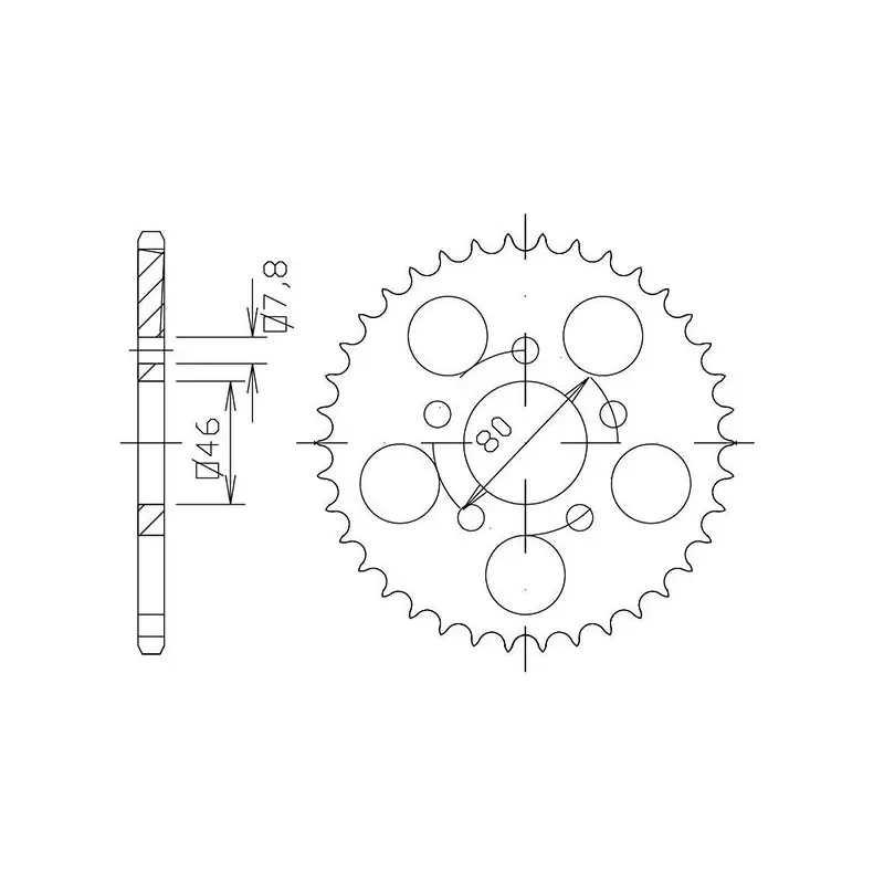 Più Venduto CORONA IN ACCIAIO P415 - Z42 (DIS.54101)