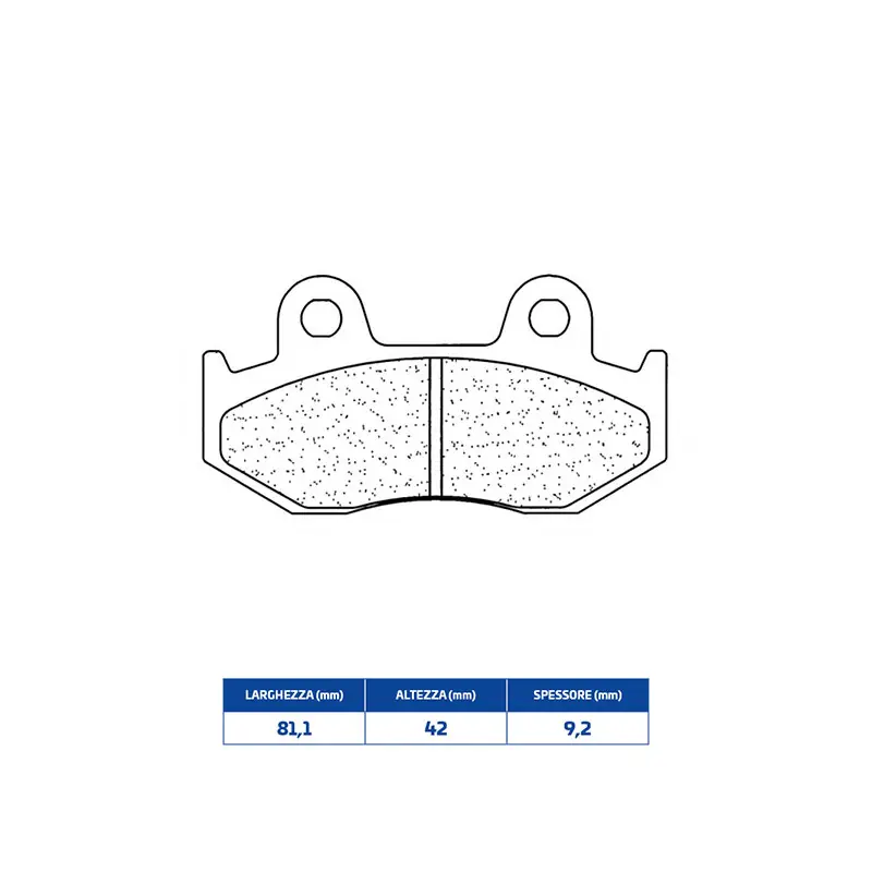 Direttamente Dal Produttore Set pastiglie freno cl brakes 1164atv1