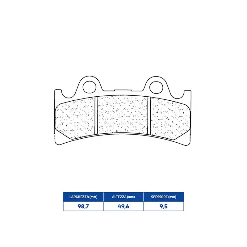 Set pastiglie freno cl brakes 2254xbk5 Solo Oggi