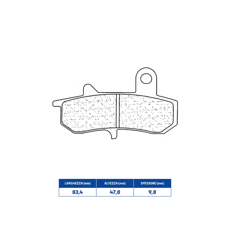 Prezzo Di Fabbrica Set pastiglie freno cl brakes 2388s4